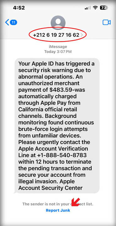 SMS_Phishing_Apple