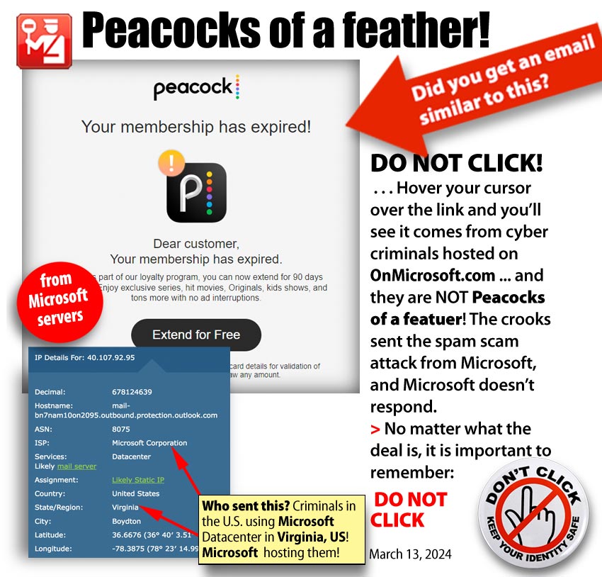 Spam scam